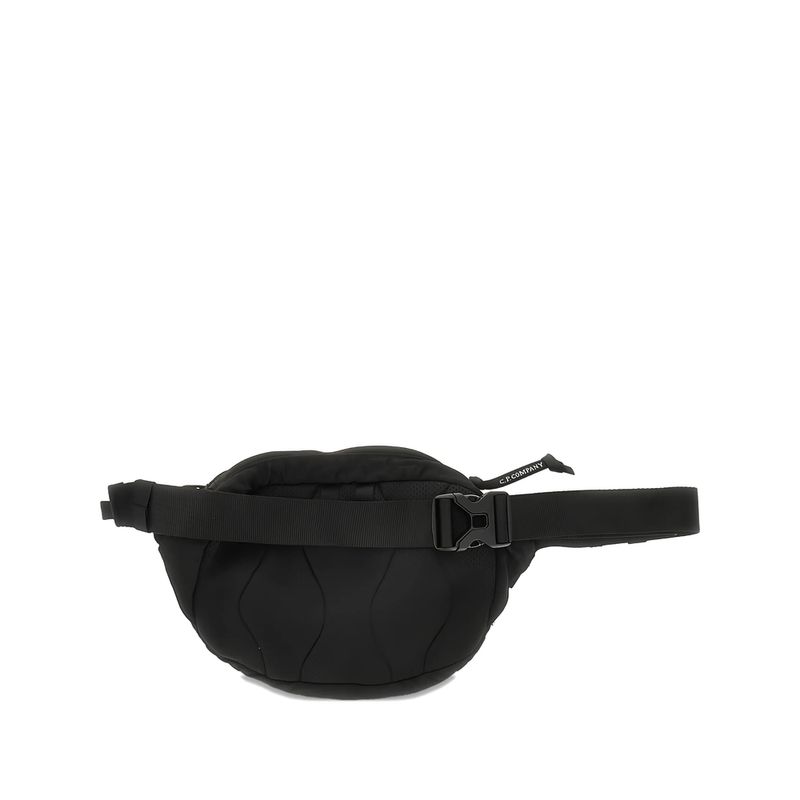 C.P. Company Black Belt Bags Men
